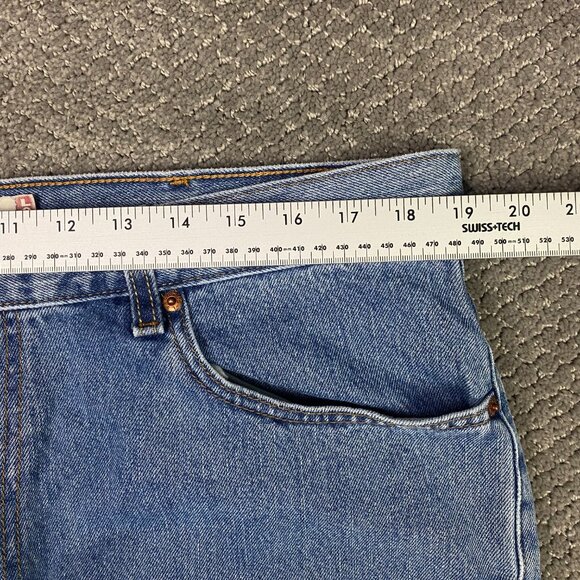 Vintage Y2K Levi's 550 Relaxed Fit Jeans Men's 38 x 30 Blue Cotton - Picture 11 of 15